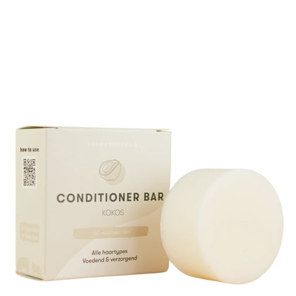 SOLYD Conditioner Bar Kokos Ieder haartype - 45g