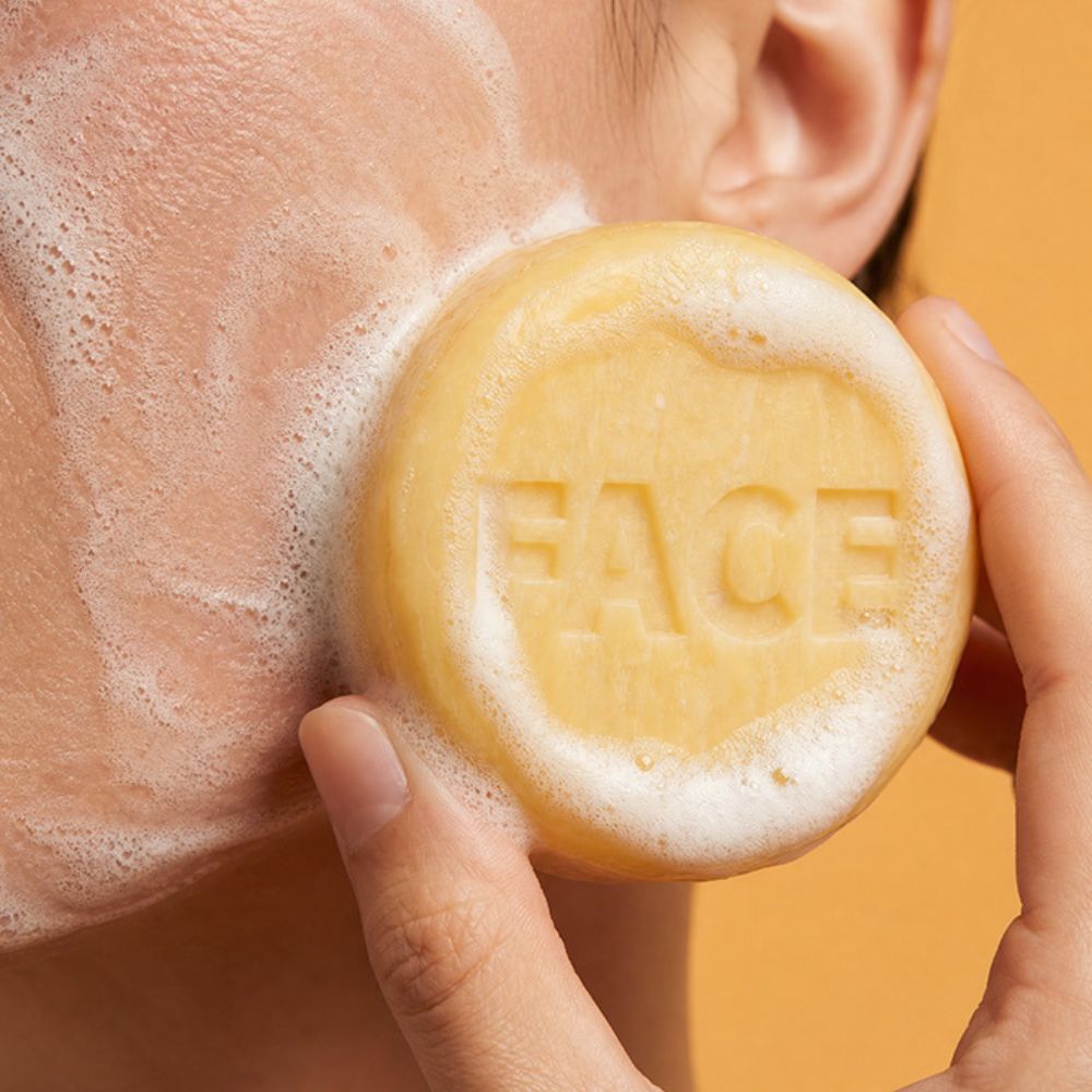 SOLYD Face Scrub Bar Mango Papaya All Skin Types - 60g