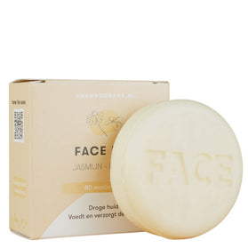 SOLYD Facewash Bar Jasmine Chamomile Dry Skin - 60g