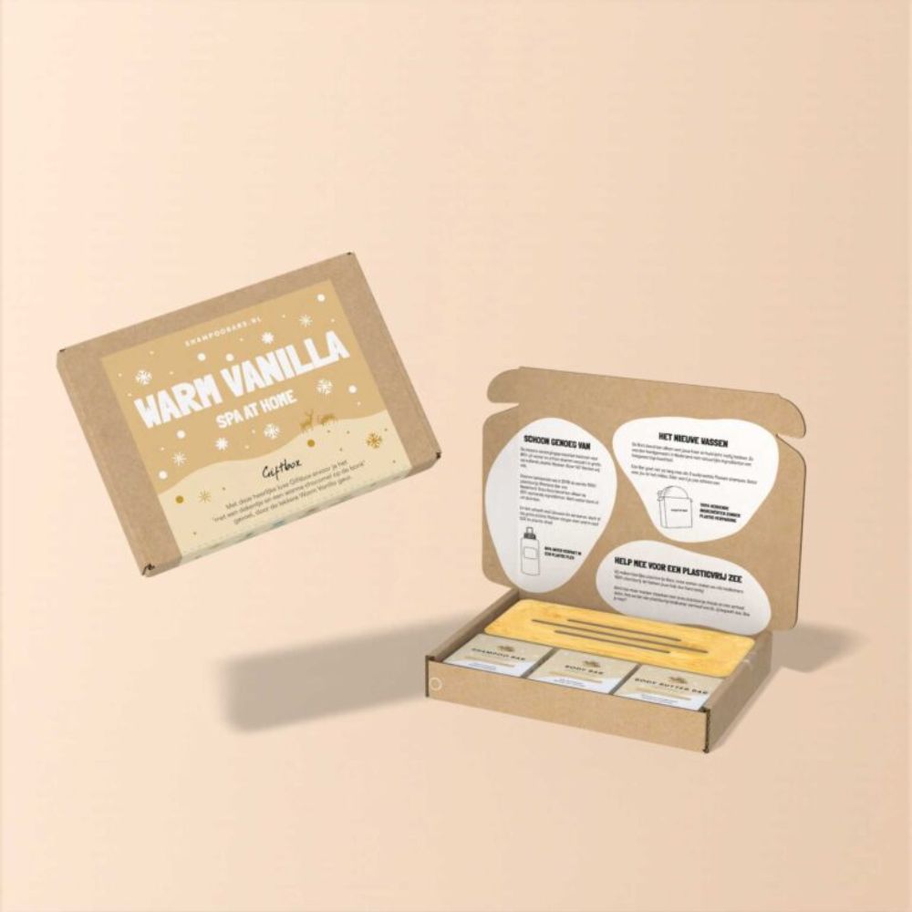 SOLYD Giftbox Warm Vanilla Spa at Home - 2x60+45gr+Accessoire