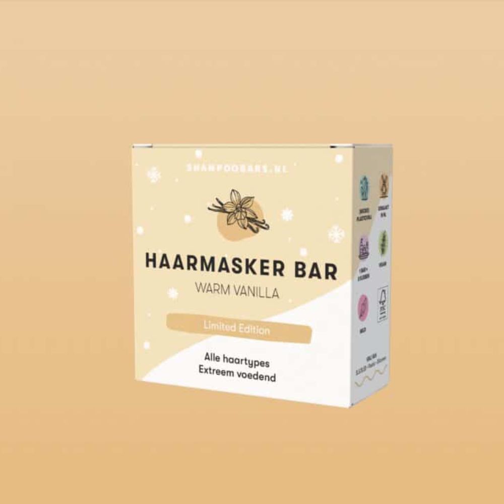 SOLYD Haarmasker Bar Warm Vanilla alle haartypes - 45gr
