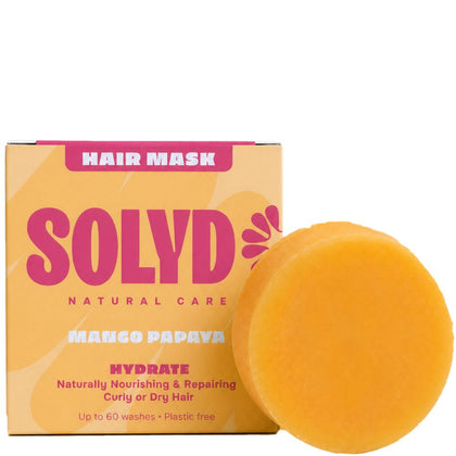 SOLYD Hair Mask Bar Mango Papaya Extra Nourishing - 45g