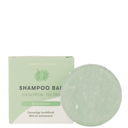 SOLYD Shampoo Bar Eucalyptus - Tea Tree Gevoelige hoofdhuid - 60gr
