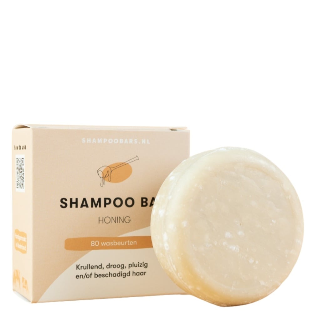 SOLYD Shampoo Bar Honing Krullen & Droog Haar - 60g