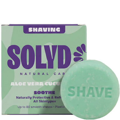 SOLYD Shaving Bar Aloe Vera & Cucumber - 60g