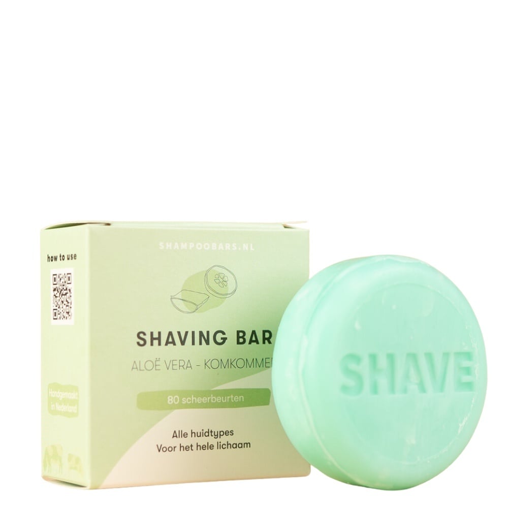 SOLYD Shaving Bar Aloe Vera & Cucumber - 60g