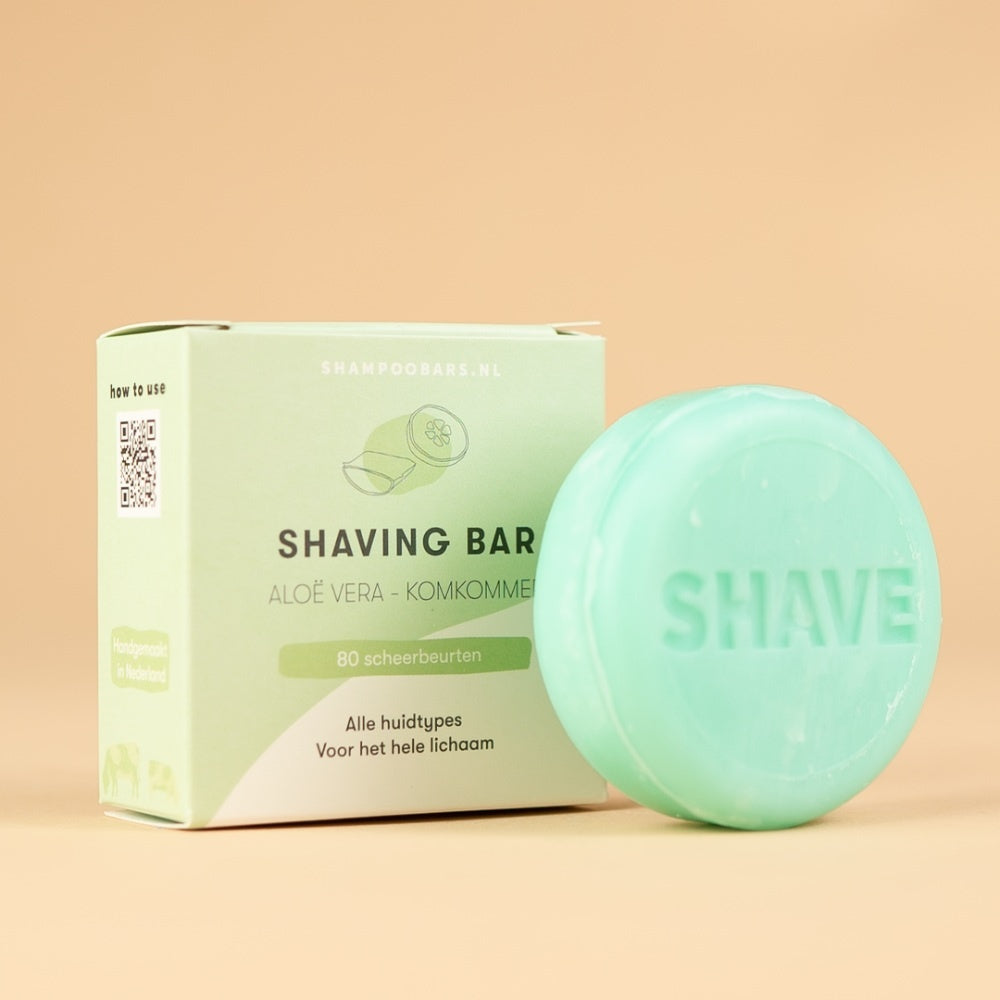 SOLYD Shaving Bar Aloe Vera & Cucumber - 60g