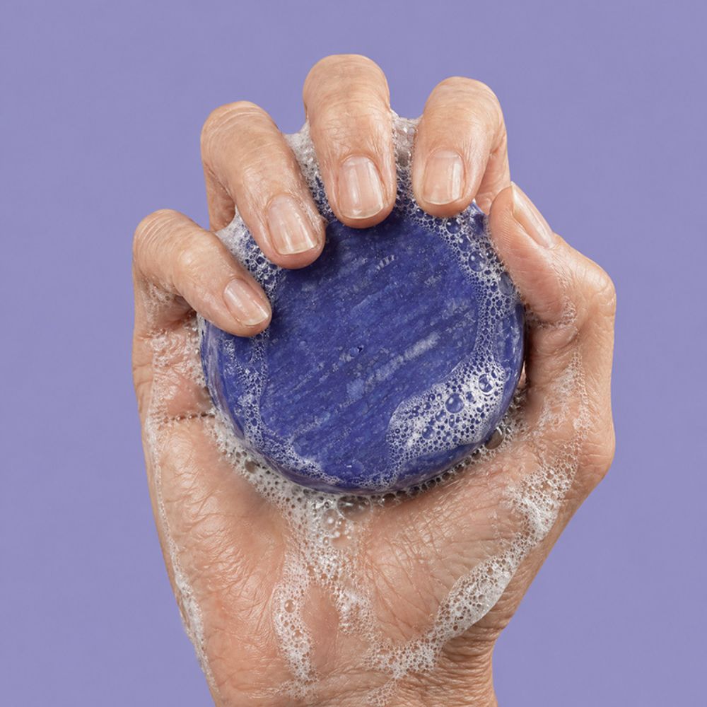 SOLYD Silver Shampoo Bar Lavender All Hair Types - 60g