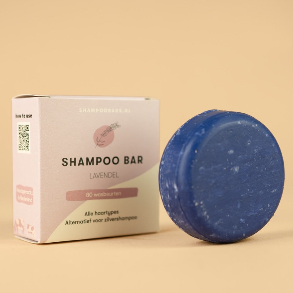 SOLYD Zilvershampoo Bar Lavendel  Alle Haartypes - 60g