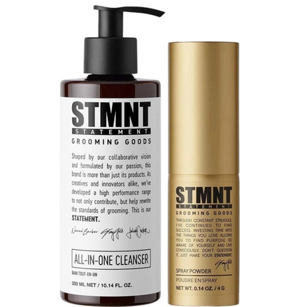 STMNT Grooming Go All-In Volume Set - 300ml+4gr