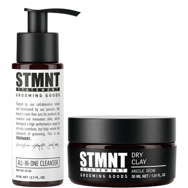 STMNT Grooming Travel Dry Texture Set - 80+30ml