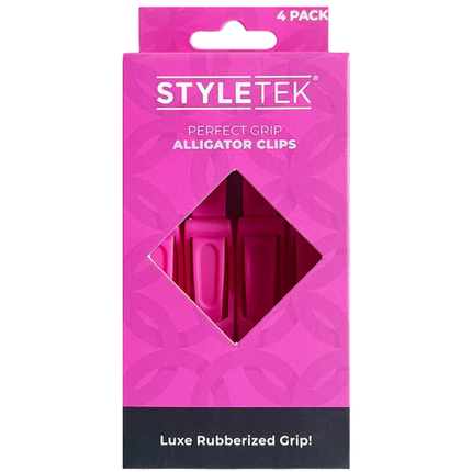 Styletek Alligator Clips Roze Verdeelklem - 4stuks