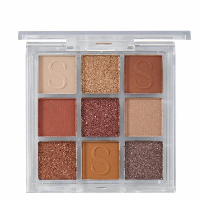Sunkissed Crystal Crush Eyeshadow Palette - 9 x 0,9g