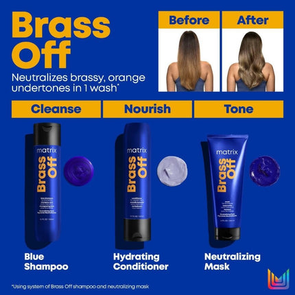 uit-assortiment Total Results Color Obsessed Brass Off Set - 2X300ml