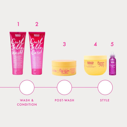 Umberto Giannini Banana Butter Jelly Styling Gel - 475ml