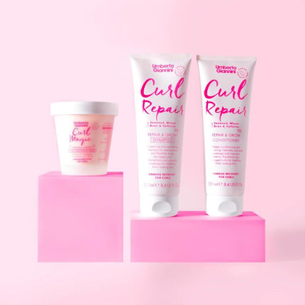Umberto Giannini Curl Repair & Grow Shampoo - 250ml