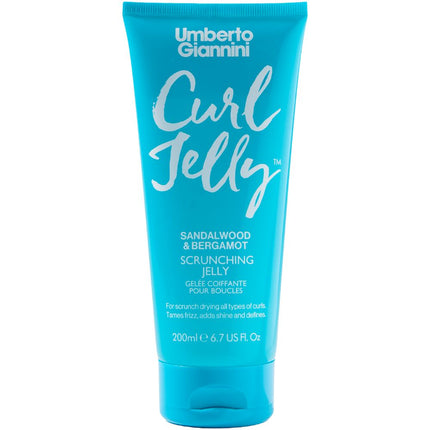 Umberto Giannini Curly Jelly Scrunching Jelly Sandalwood & Bergamot - 200ml