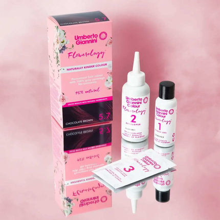 Umberto Giannini Flowerology Vegan Colour Chocolate Brown 5.7 - 110 ml