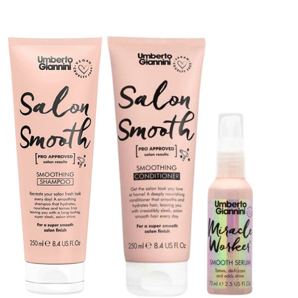 Umberto Giannini Salon Smooth Set - 250+250+75ml
