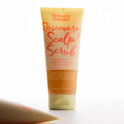Umberto Giannini Strong Curls Rosemary Oil Strenghtening Scalp Scrub - 200ml