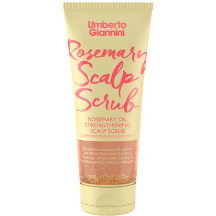 Umberto Giannini Strong Curls Rosemary Oil Strenghtening Scalp Scrub - 200ml