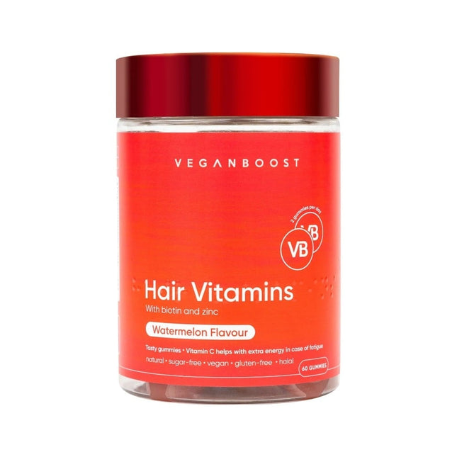 Veganboost Hair vitamins Watermelon - 60pcs