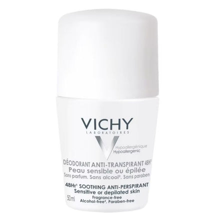 Vichy Anti-Transpirant Deodorant Roller Sensitive Skin - 50ml