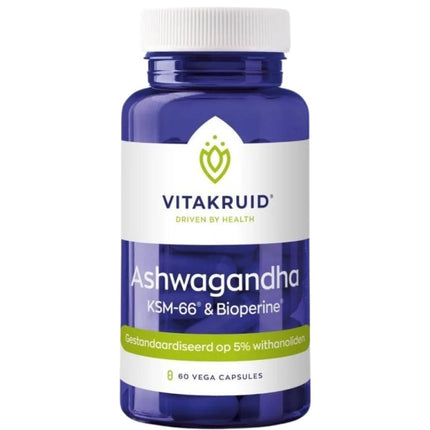 Vitakruid Ashwagandha KSM-66® & Bioperine® - 60st