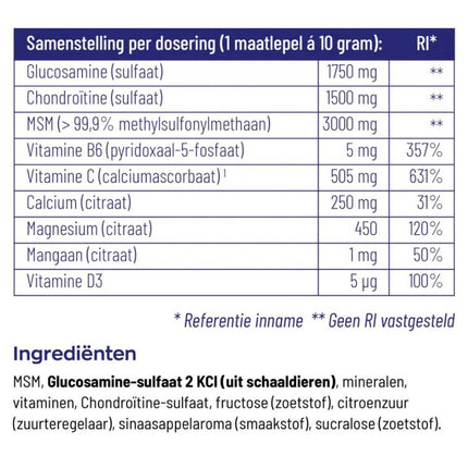 Vitakruid Atrimove® Glucosamine Complex Poeder - 440gr