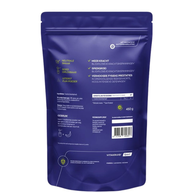 Vitakruid Creatine Monohydraat - 450gr