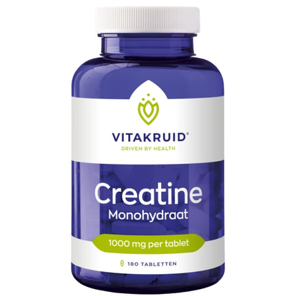 Vitakruid Creatine Monohydraat Tabelleten - 180pcs
