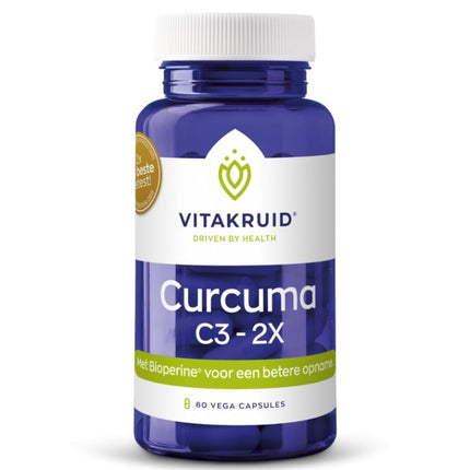 Vitakruid Curcuma C3-2X - 60 Vegan Capsules