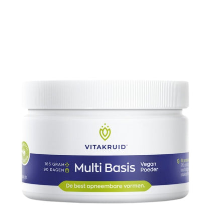 Vitakruid Multi Basis Vegan Poeder - 163gr