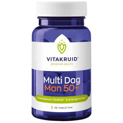 Vitakruid Multi Dag & Nacht Man 50+ - 2x30pcs