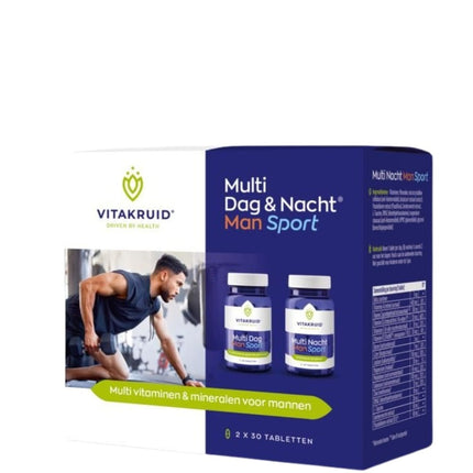 Vitakruid Multi Dag & Nacht® Man Sport - 2x30pcs