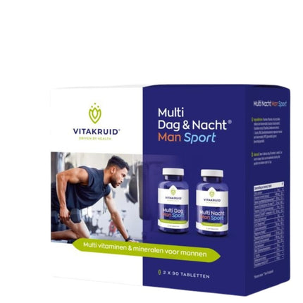 Vitakruid Multi Dag & Nacht® Man Sport - 2x30pcs