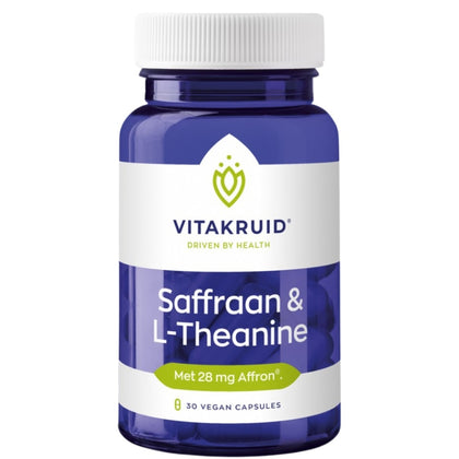 Vitakruid Saffraan & L-Theanine met 28mg Affron