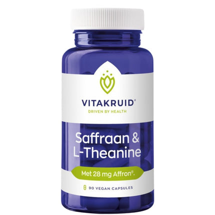 Vitakruid Saffraan & L-Theanine met 28mg Affron