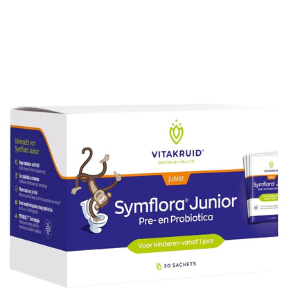 Vitakruid Symflora Junior Pre- en Probiotica - 30pcs