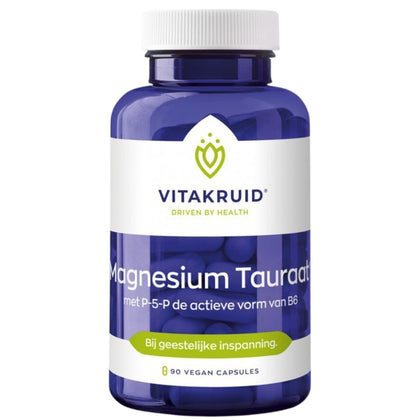 Vitakruid Vegan Magnesium Tauraat met P-5-P®