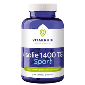 Vitakruid Visolie 1400 TG® Sport met D3 - 90st