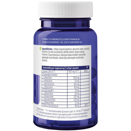 Vitakruid Vitamine E Complex - 60pcs