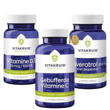 Vitakruid Weerstand Bundel Basis - 100+120+60pcs