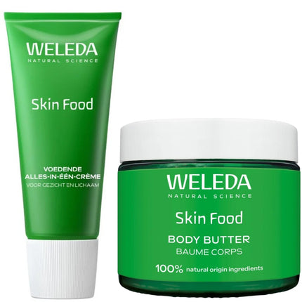 Weleda Skin Food Alles-in-één Crème + Body Butter Duo - 75+150ml