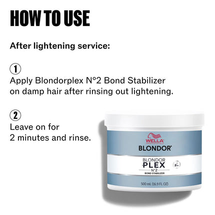 Wella Blondor Plex N°2 Bond Stabilizer - 500ml