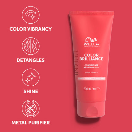 Wella Color Brilliance Fine Hair Duo Set - 300+200ml