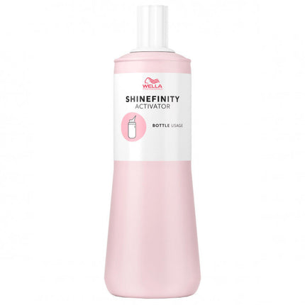 Wella Shinefinity Bottle usage Activator