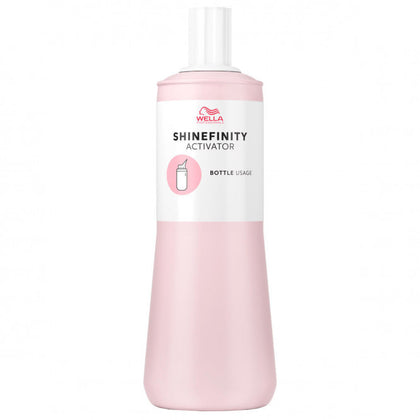 Wella Shinefinity Bottle usage Activator