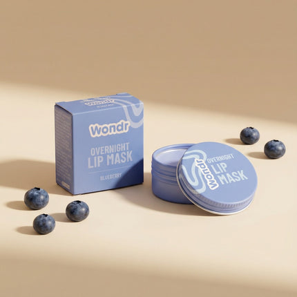 WONDR Overnight Lip Mask Blueberry