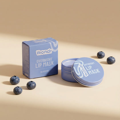 WONDR Overnight Lip Mask Blueberry